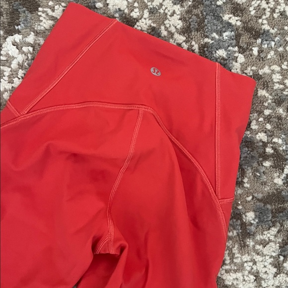 Perfect condition size 2.  Pumpkin orange color. Lululemon leggings. - Picture 3 of 7